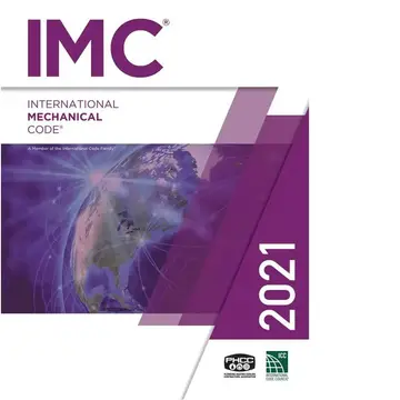 Cover of International Mechanical Code 2021