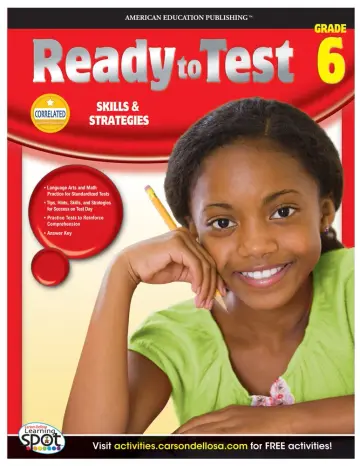 Cover of Ready to Test, Grade 6