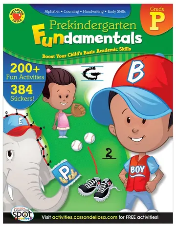 Cover of Prekindergarten Fundamentals