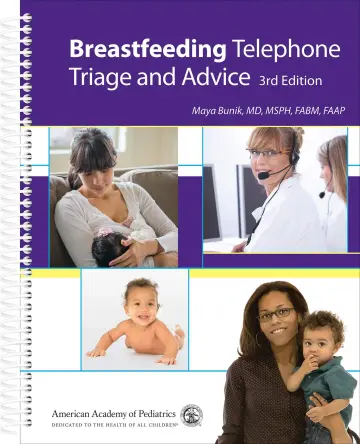 Cover of Breastfeeding Telephone Triage and Advice