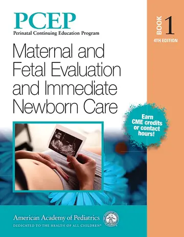Cover of Pcep Book 1 Maternal and Fetal Evaluation and Immediate Newborn Care 4Ed (Pb 2022)