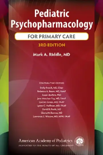 Cover of Pediatric Psychopharmacology for Primary Care