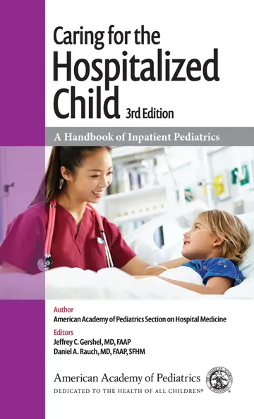 Cover of Caring for the Hospitalized Child
