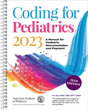 Cover of Coding for Pediatrics 2023
