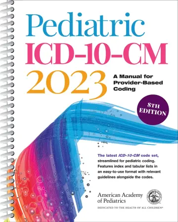 Cover of Pediatric ICD-10-CM 2023
