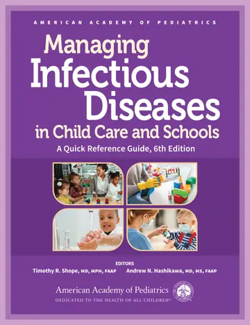 Cover of Managing Infectious Diseases in Child Care and Schools