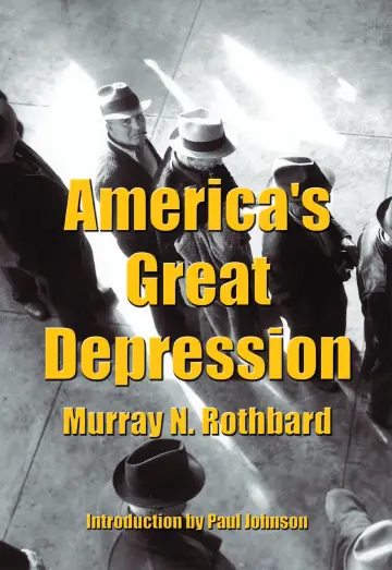 Cover of America's Great Depression