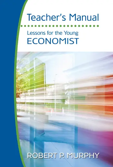 Cover of Lessons for the Young Economist Teacher's Manual
