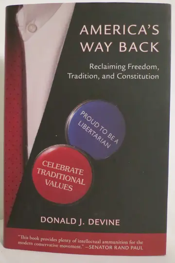 Cover of America's Way Back