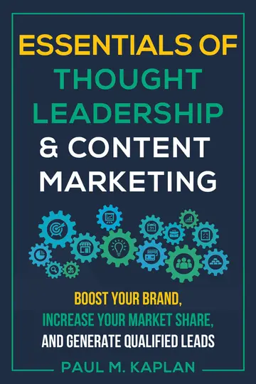 Cover of Essentials of Thought Leadership and Content Marketing