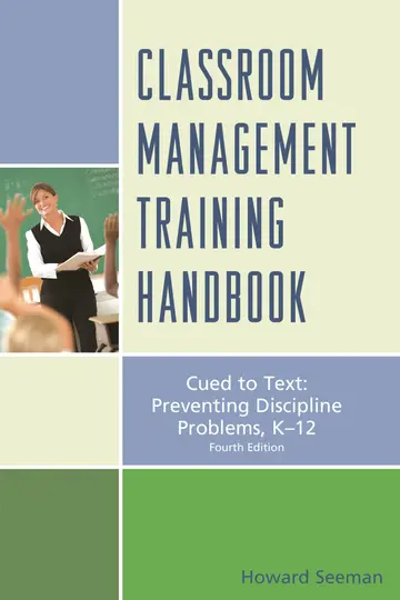 Cover of Classroom Management Training Handbook