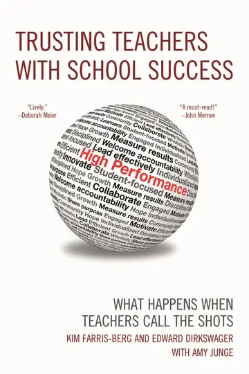 Cover of Trusting Teachers with School Success