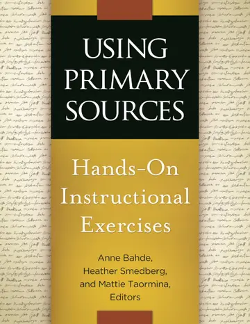 Cover of Using Primary Sources