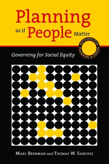 Cover of Planning as If People Matter