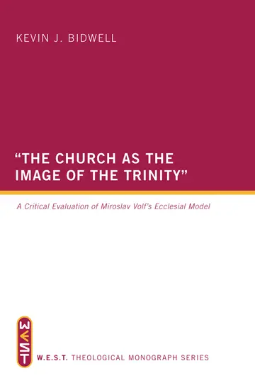 Cover of The Church as the Image of the Trinity