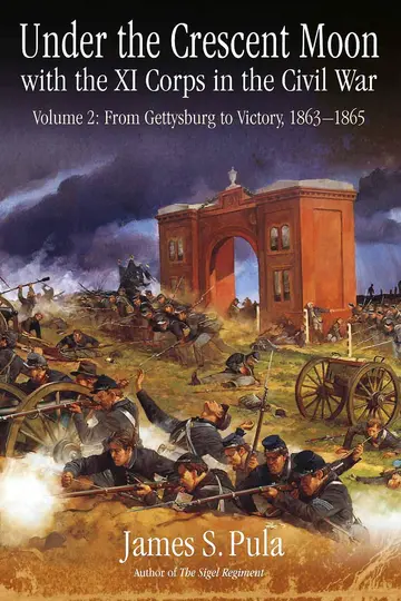 Cover of Under the Crescent Moon with the Xi Corps in the Civil War