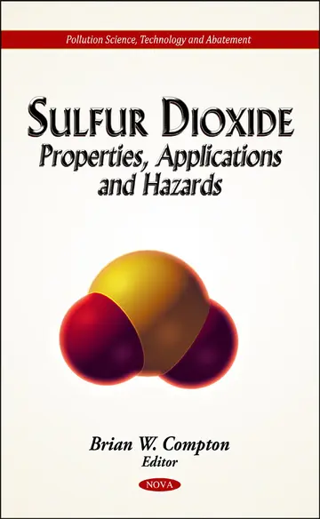 Cover of Sulfur Dioxide