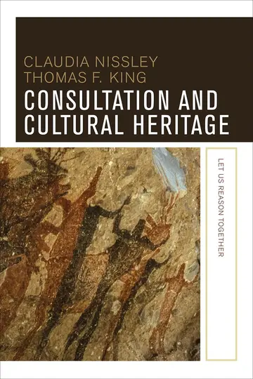 Cover of Consultation and Cultural Heritage