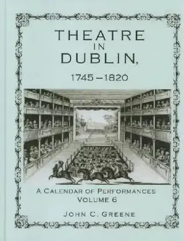 Cover of Theatre in Dublin, 1745-1820