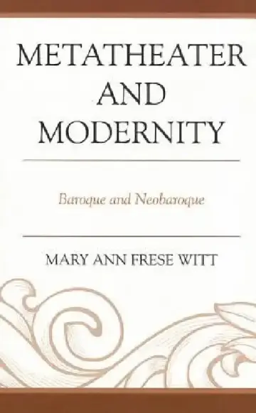 Cover of Metatheater and Modernity