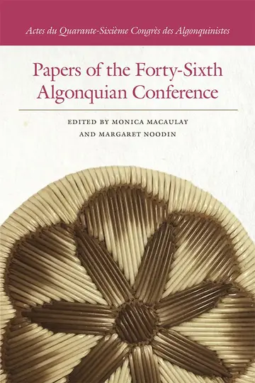 Cover of Papers of the Forty-sixth Algonquian Conference