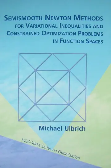 Cover of Semismooth Newton Methods for Variational Inequalities and Constrained Optimization Problems in Function Spaces