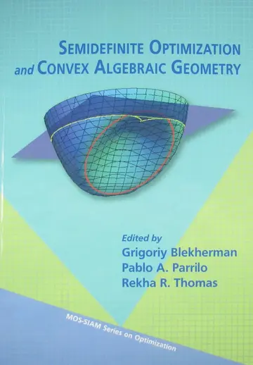 Cover of Semidefinite Optimization and Convex Algebraic Geometry