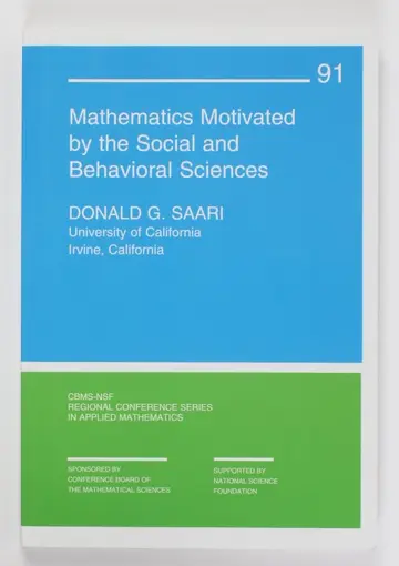 Cover of Mathematics Motivated by the Social and Behavioral Sciences