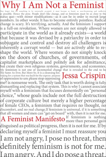 Cover of Why I Am Not A Feminist