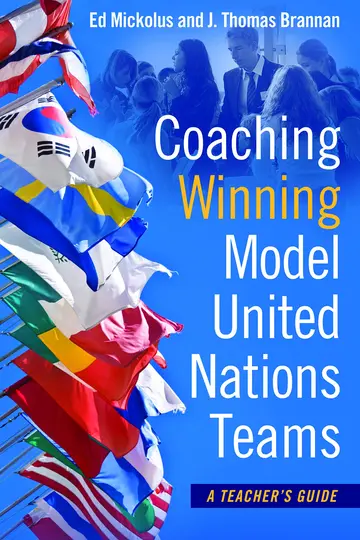 Cover of Coaching Winning Model United Nations Teams