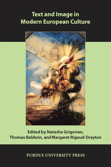 Cover of Text and image in modern European culture