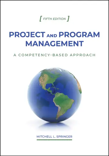 Cover of Project and Program Management