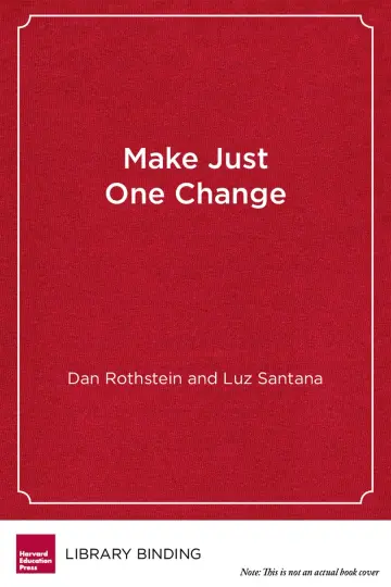 Cover of Make Just One Change