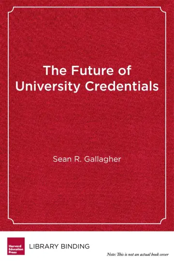 Cover of The Future of University Credentials