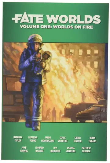 Cover of Fate Worlds Worlds on Fire