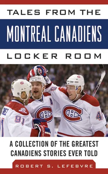 Cover of Tales from the Montreal Canadiens Locker Room