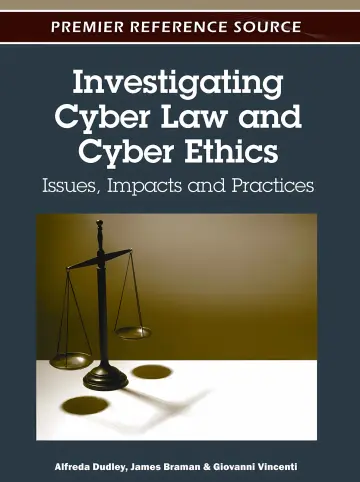 Cover of Investigating Cyber Law and Cyber Ethics