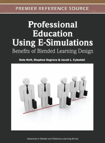 Cover of Professional Education Using E-Simulations