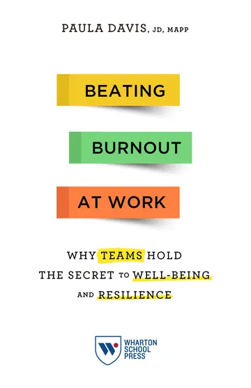 Cover of Beating Burnout at Work