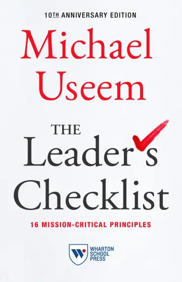 Cover of The Leader's Checklist