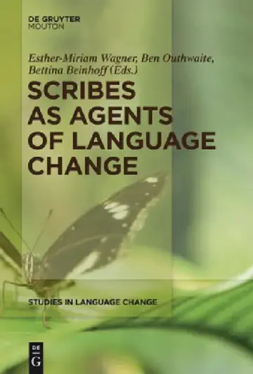 Cover of Scribes as Agents of Language Change