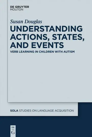 Cover of Understanding Actions, States, and Events