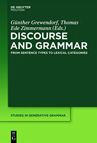 Cover of Discourse and Grammar