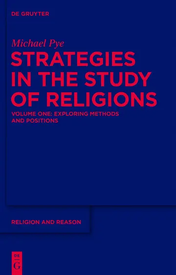 Cover of Strategies in the Study of Religions