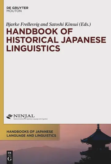 Cover of Handbook of Historical Japanese Linguistics