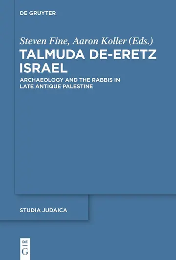 Cover of Talmuda de-Eretz Israel