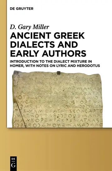 Cover of Ancient Greek Dialects and Early Authors