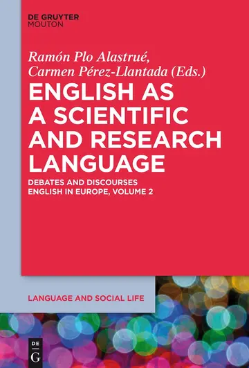 Cover of English as a Scientific and Research Language