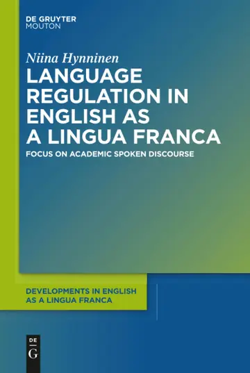 Cover of Language Regulation in English as a Lingua Franca