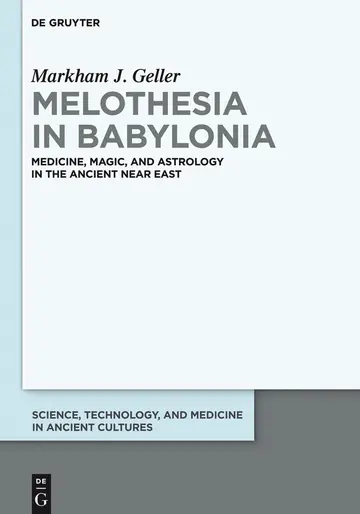 Cover of Melothesia in Babylonia